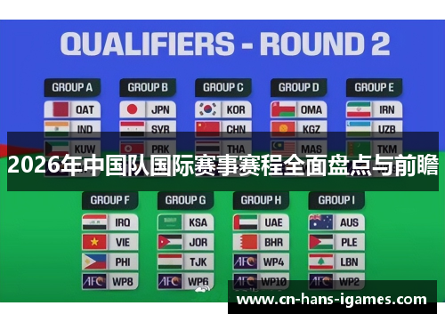 2026年中国队国际赛事赛程全面盘点与前瞻